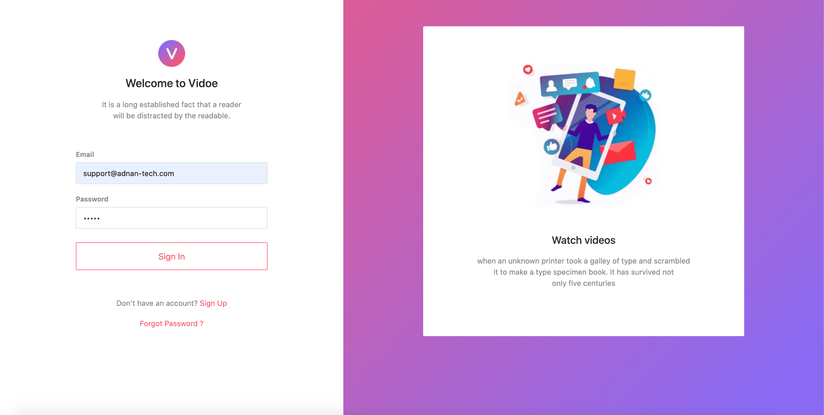 Login