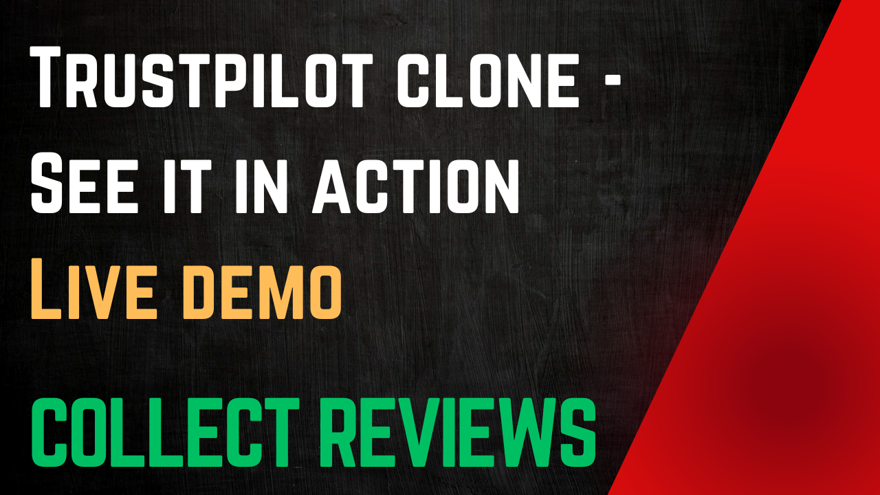 Trustpilot clone - Live demo